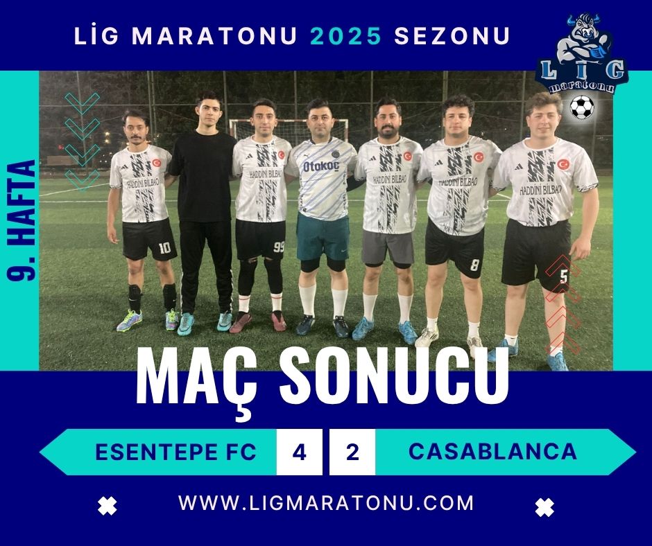 ZOR MAÇIN GALİBİ ESENTEPE