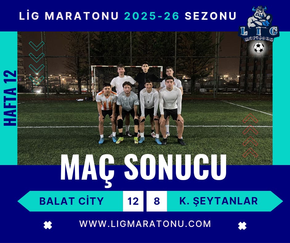 BALAT CITY YA�MUR OLDU YA�DI TAM 12 GOL 