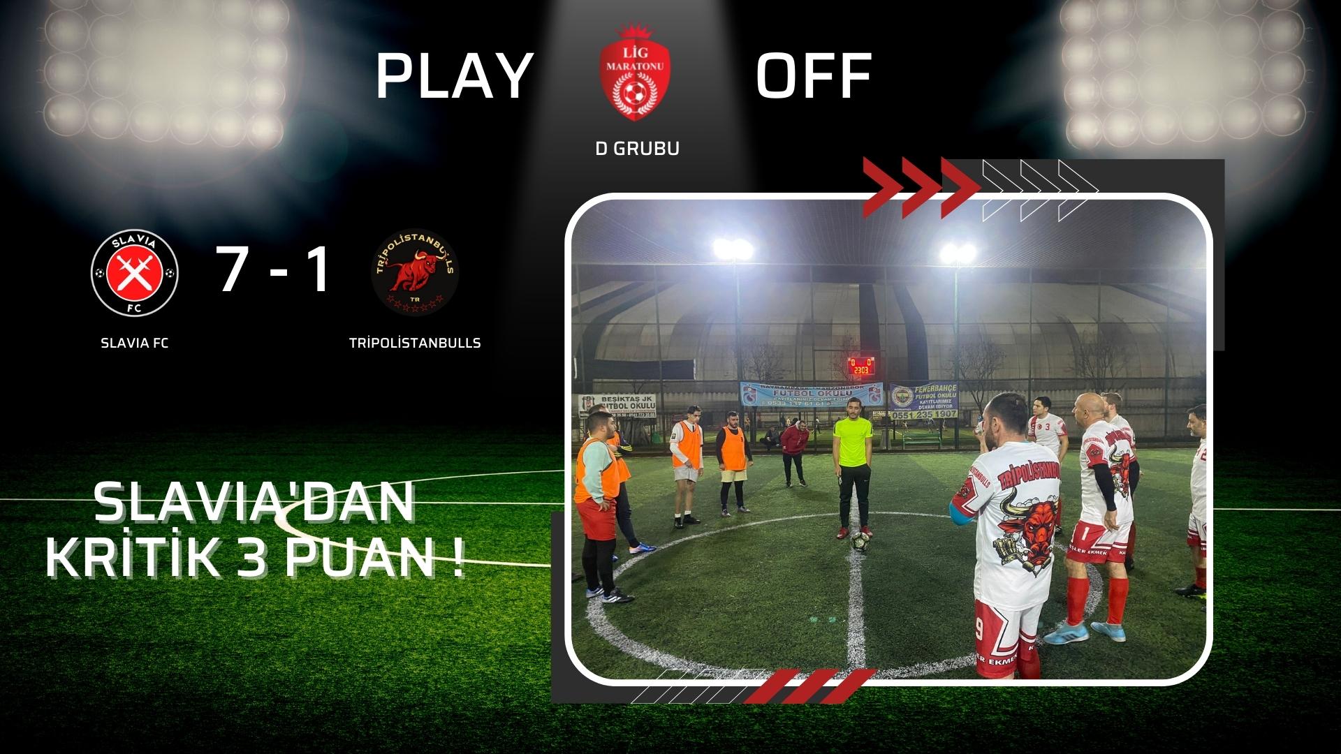SLAVIA'DAN ÇOK DEĞERLİ GALİBİYET