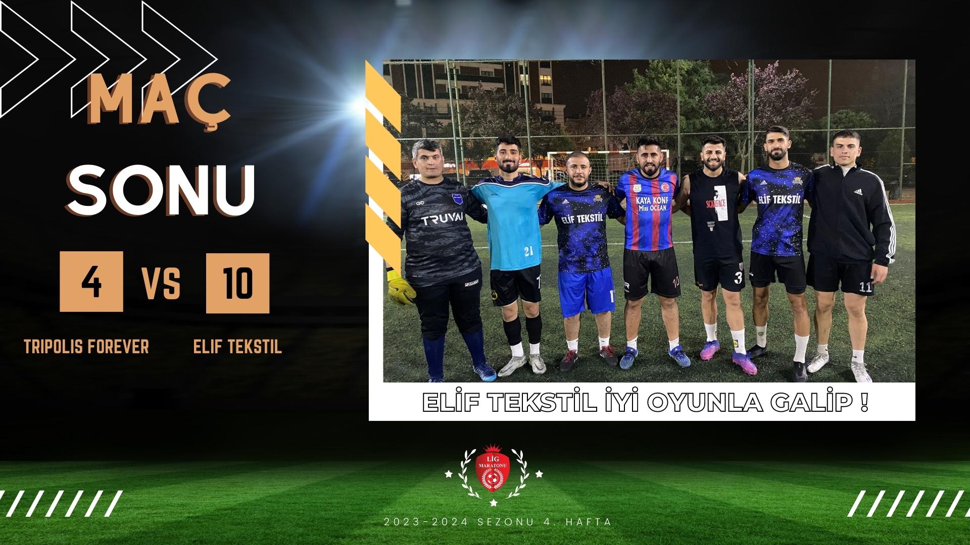 ELİF TEKSTİL FARKLI KAZANDI